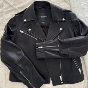 Club Monaco leather jacket